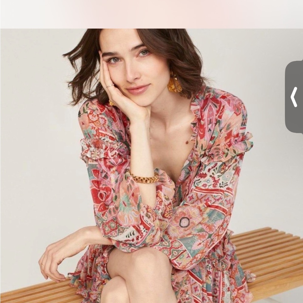 Misa Los Angeles $410 MSRP Elena Dress 
Xs Armpit to armpit NWT